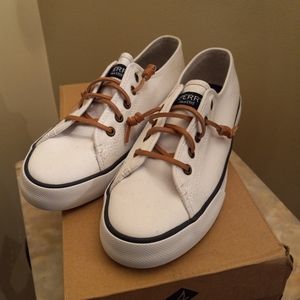 White Canvas Sneakers